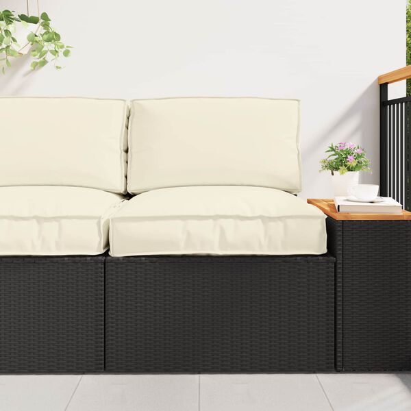 vidaXL Pallet Cushion Set 2 pcs Cream Oxford Fabric