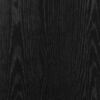 vidaXL Coffee Table Black oak 80 x 80 x 31 cm Engineered wood