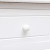 vidaXL Writing Desk White 110x45x76 cm Wood