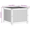 vidaXL Garden Storage Box 75x75x58 cm Solid Wood Acacia