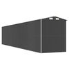 vidaXL Garden Shed Anthracite 192x1021x223 cm Galvanised Steel