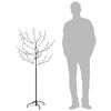 vidaXL Christmas Tree 120 LEDs Warm White Light Cherry Blossom 150 cm