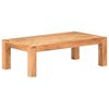 vidaXL Coffee Table 110x60x35 cm Solid Acacia Wood in Honey Finish