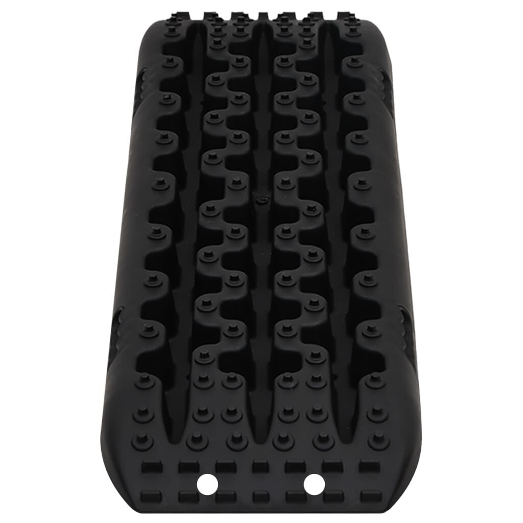 vidaXL Traction Boards 2 pcs Black 106x30.5x7 cm Nylon