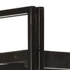 vidaXL 5-Tier Bookcase Black 140x30x180 cm Solid Mango Wood
