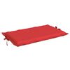 vidaXL Sun Lounger Cushion Red 186x58x4cm Oxford Fabric