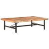 vidaXL Coffee Table 142x90x42 cm Solid Acacia Wood