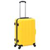 vidaXL Hardcase Trolley Set 3 pcs Yellow ABS