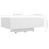 vidaXL Coffee Table White 85x55x31 cm Engineered Wood