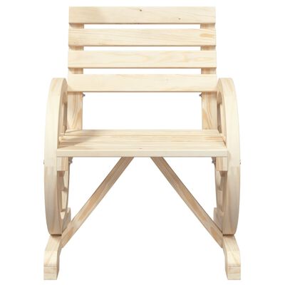 vidaXL Garden Chair 58x58x78.5 cm Solid Wood Fir