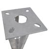 vidaXL Strive Post Spikes 2 pcs Steel