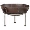vidaXL Fire Pit 55x55x38 cm Iron