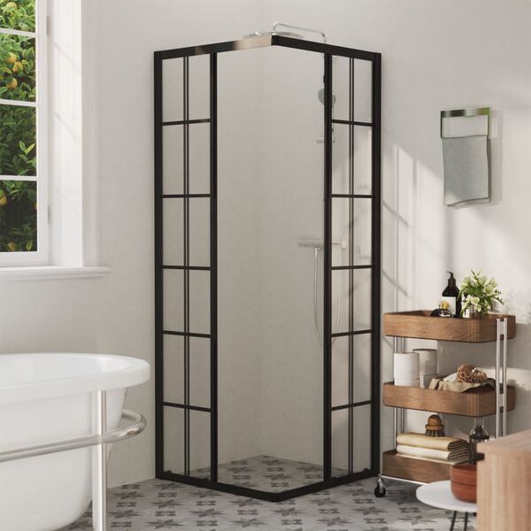 vidaXL Shower Cabin ESG 80x80x180 cm