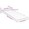 vidaXL Sun Lounger Cushion Cream 180x60x4 cm Oxford Fabric
