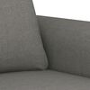 vidaXL 2-Seater Sofa Dark Grey 140 cm Fabric