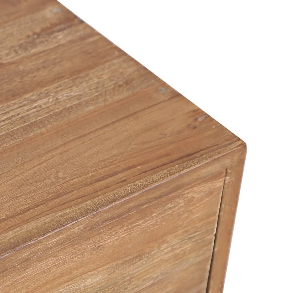 vidaXL Bedside Cabinet 40x35x55 cm Solid Teak