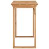 vidaXL Desk 100x45x75 cm Solid Teak Wood