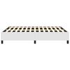 vidaXL Bed Frame without Mattress White 137x190 cm Full Faux Leather