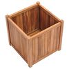 vidaXL Raised Bed 50x50x50 cm Solid Teak Wood