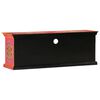 vidaXL TV Cabinet Pink 110x30x40 cm Solid Wood Mango