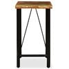 vidaXL Bar Table Solid Reclaimed Wood 60x60x107 cm