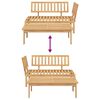 vidaXL Garden Pallet Sofa Set 2 pcs Solid Wood Acacia