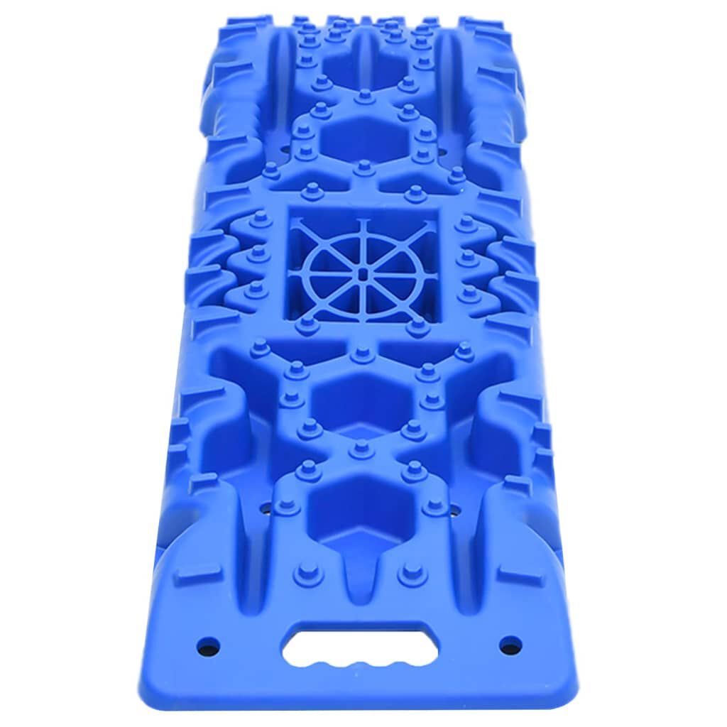 vidaXL Traction Boards 2 pcs Blue 107x31x7 cm Nylon