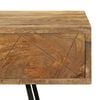 vidaXL Writing Desk with Drawers Solid Mango Wood 110x50x76 cm