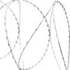vidaXL Razor Concertina Wire Galvanised Steel 500 m