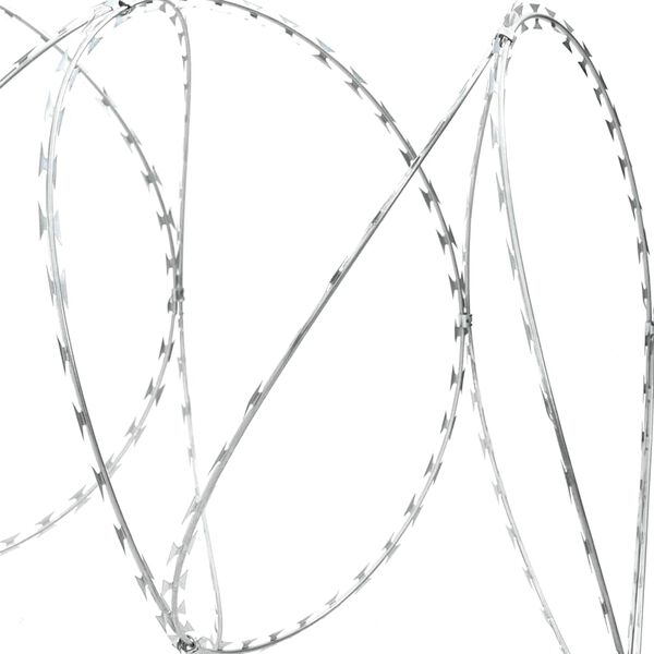 vidaXL Razor Concertina Wire Galvanised Steel 500 m