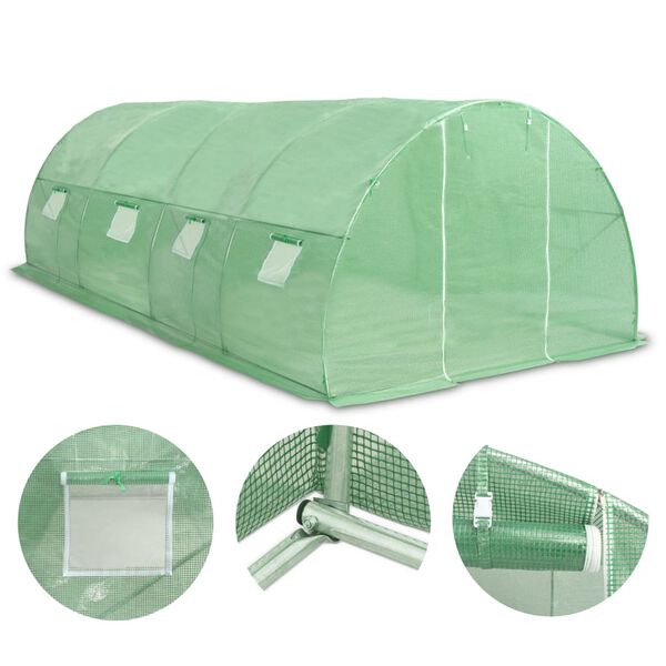 vidaXL Greenhouse 18m&sup2; 600x300x200 cm