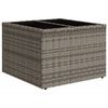 vidaXL 6 Piece Garden Sofa Set with Cushions Grey Poly Rattan