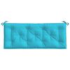 vidaXL Garden Bench Cushion Turquoise 120x50x7 cm Fabric