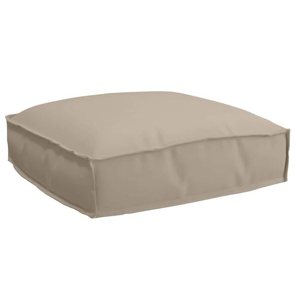 vidaXL Pallet Cushion Set 2 pcs Taupe Oxford Fabric