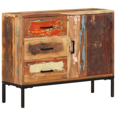 vidaXL Sideboard 88x30x73 cm Solid Reclaimed Wood