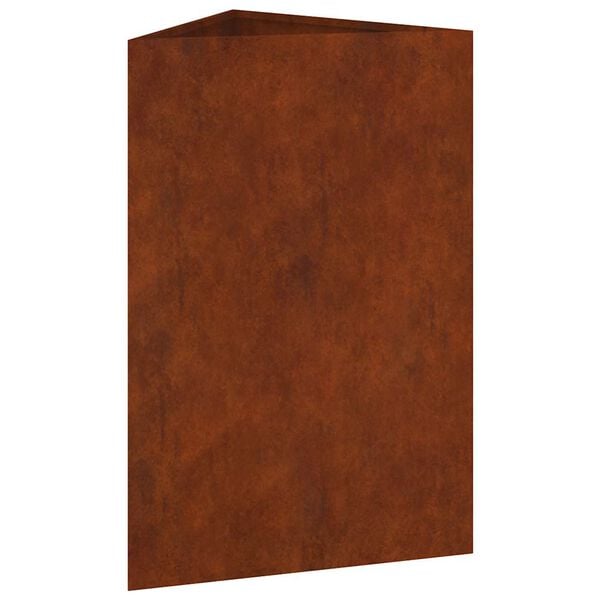 vidaXL Garden Planter 50x43x75 cm Corten Steel