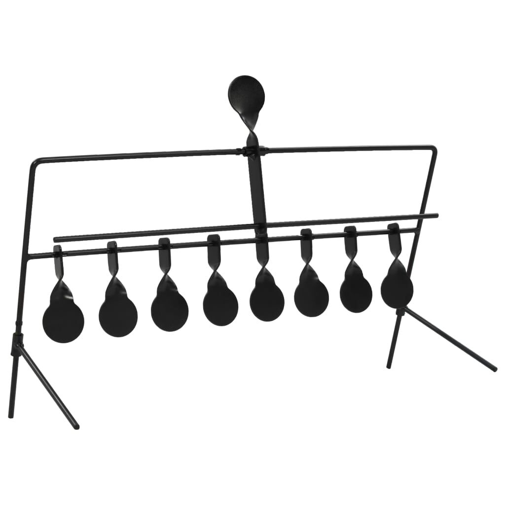 vidaXL Auto Reset Rotating Shooting Target with 8 + 1 Targets