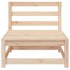 vidaXL 2 Piece Garden Lounge Set with Cushions Solid Pinewood