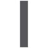 vidaXL Room Divider/Book Cabinet Grey 100x24x140 cm Engineered Wood
