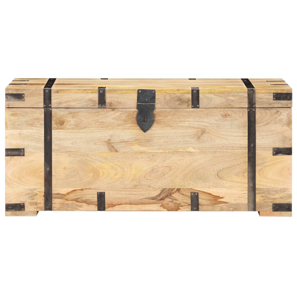 vidaXL Chest 90x40x40 cm Solid Mango Wood