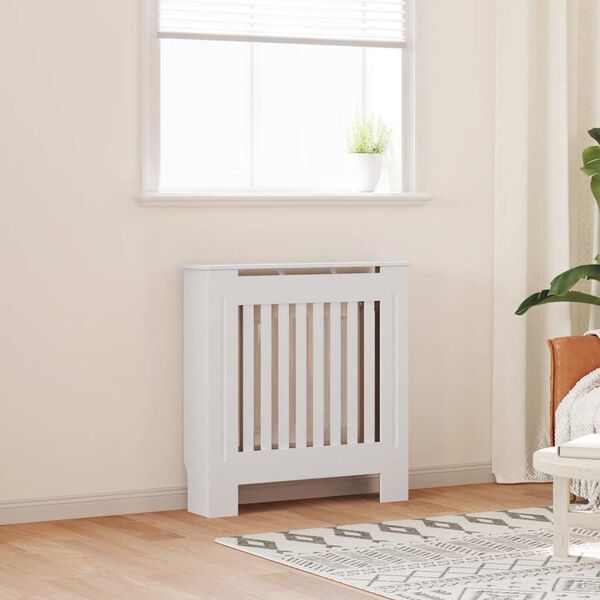 vidaXL MDF Radiator Cover White 78 cm