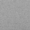 vidaXL Bed Frame without Mattress Light Grey 100x190 cm Twin Fabric
