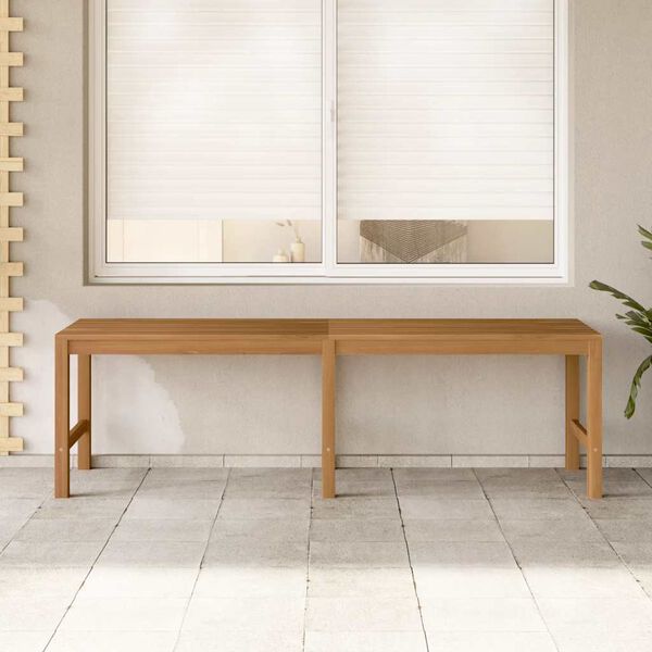 vidaXL Garden Bench 150 cm Solid Teak Wood