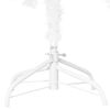 vidaXL Artificial Pre-lit Christmas Tree with Thick Branches White 150 cm
