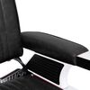 vidaXL Barber Chair Black 68x69x116 cm Faux Leather