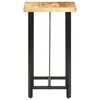vidaXL Bar Table 60x60x107 cm Rough Mango Wood