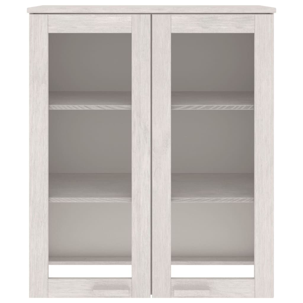 vidaXL Top for Highboard HAMAR White 85x35x100 cm Solid Wood Pine