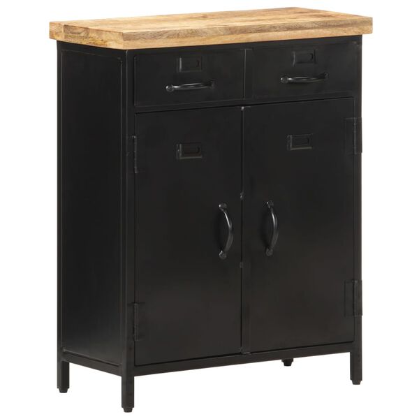 vidaXL Sideboard 60x30x76 cm Rough Mango Wood