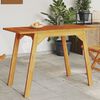 vidaXL Garden Dining Table 110x56x75 cm Solid Wood Acacia