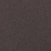 vidaXL Massage Chair Dark Brown Fabric